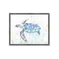 Picture of Sea Turtle I  _GroupedProduct_Rectangle_Landscape_Framed_Matted_