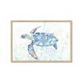 Picture of Sea Turtle I  _GroupedProduct_Rectangle_Landscape_Framed_Matted_