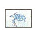 Picture of Sea Turtle I  _GroupedProduct_Rectangle_Landscape_Framed_Matted_