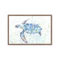 Picture of Sea Turtle I  _GroupedProduct_Rectangle_Landscape_Framed_Matted_