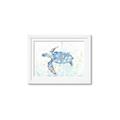 Picture of Sea Turtle I  _GroupedProduct_Rectangle_Landscape_Framed_Matted_