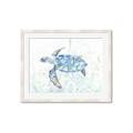 Picture of Sea Turtle I  _GroupedProduct_Rectangle_Landscape_Framed_Matted_