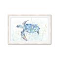 Picture of Sea Turtle I  _GroupedProduct_Rectangle_Landscape_Framed_Matted_