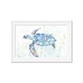 Picture of Sea Turtle I  _GroupedProduct_Rectangle_Landscape_Framed_Matted_