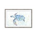 Picture of Sea Turtle I  _GroupedProduct_Rectangle_Landscape_Framed_Matted_