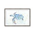 Picture of Sea Turtle I  _GroupedProduct_Rectangle_Landscape_Framed_Matted_