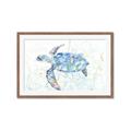 Picture of Sea Turtle I  _GroupedProduct_Rectangle_Landscape_Framed_Matted_