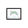 Picture of Sea Turtle II  _GroupedProduct_Rectangle_Landscape_Framed_Matted_