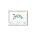 Picture of Sea Turtle II  _GroupedProduct_Rectangle_Landscape_Framed_Matted_