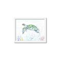 Picture of Sea Turtle II  _GroupedProduct_Rectangle_Landscape_Framed_Matted_