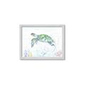 Picture of Sea Turtle II  _GroupedProduct_Rectangle_Landscape_Framed_Matted_