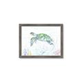 Picture of Sea Turtle II  _GroupedProduct_Rectangle_Landscape_Framed_Matted_