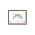 Picture of Sea Turtle II  _GroupedProduct_Rectangle_Landscape_Framed_Matted_