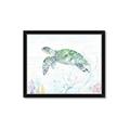 Picture of Sea Turtle II  _GroupedProduct_Rectangle_Landscape_Framed_Matted_