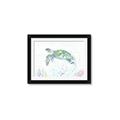 Picture of Sea Turtle II  _GroupedProduct_Rectangle_Landscape_Framed_Matted_
