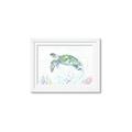 Picture of Sea Turtle II  _GroupedProduct_Rectangle_Landscape_Framed_Matted_