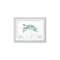 Picture of Sea Turtle II  _GroupedProduct_Rectangle_Landscape_Framed_Matted_
