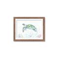 Picture of Sea Turtle II  _GroupedProduct_Rectangle_Landscape_Framed_Matted_