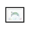Picture of Sea Turtle II  _GroupedProduct_Rectangle_Landscape_Framed_Matted_