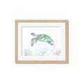 Picture of Sea Turtle II  _GroupedProduct_Rectangle_Landscape_Framed_Matted_