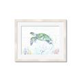 Picture of Sea Turtle II  _GroupedProduct_Rectangle_Landscape_Framed_Matted_