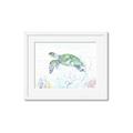 Picture of Sea Turtle II  _GroupedProduct_Rectangle_Landscape_Framed_Matted_