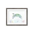Picture of Sea Turtle II  _GroupedProduct_Rectangle_Landscape_Framed_Matted_