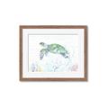 Picture of Sea Turtle II  _GroupedProduct_Rectangle_Landscape_Framed_Matted_