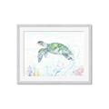 Picture of Sea Turtle II  _GroupedProduct_Rectangle_Landscape_Framed_Matted_