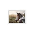 Picture of Horse & the Horizon _GroupedProduct_Rectangle_Landscape_Photography _GroupedProduct_Rectangle_Landscape_Framed_Matted_