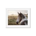 Picture of Horse & the Horizon _GroupedProduct_Rectangle_Landscape_Photography _GroupedProduct_Rectangle_Landscape_Framed_Matted_