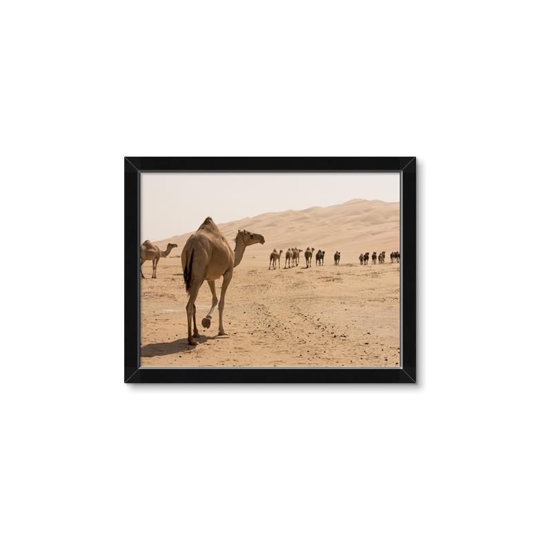 Picture of Camel Walk _GroupedProduct_Rectangle_Landscape_Photography _GroupedProduct_Rectangle_Landscape_Framed_Matted_