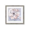 Picture of Pastel Beauty On Grey _GroupedProduct_Square_Framed_Matted_