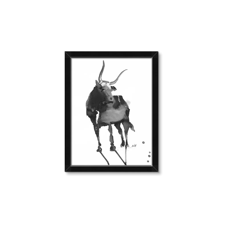 Picture of Black Cariboo _GroupedProduct_Rectangle_Portrait_Framed_Matted_
