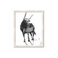 Picture of Black Cariboo _GroupedProduct_Rectangle_Portrait_Framed_Matted_