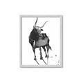 Picture of Black Cariboo _GroupedProduct_Rectangle_Portrait_Framed_Matted_