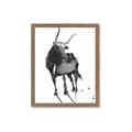 Picture of Black Cariboo _GroupedProduct_Rectangle_Portrait_Framed_Matted_