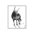 Picture of Black Cariboo _GroupedProduct_Rectangle_Portrait_Framed_Matted_