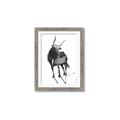 Picture of Black Cariboo _GroupedProduct_Rectangle_Portrait_Framed_Matted_