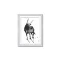 Picture of Black Cariboo _GroupedProduct_Rectangle_Portrait_Framed_Matted_