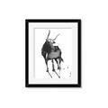 Picture of Black Cariboo _GroupedProduct_Rectangle_Portrait_Framed_Matted_
