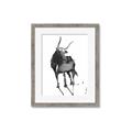 Picture of Black Cariboo _GroupedProduct_Rectangle_Portrait_Framed_Matted_