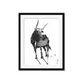 Picture of Black Cariboo _GroupedProduct_Rectangle_Portrait_Framed_Matted_