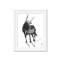 Picture of Black Cariboo _GroupedProduct_Rectangle_Portrait_Framed_Matted_