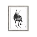 Picture of Black Cariboo _GroupedProduct_Rectangle_Portrait_Framed_Matted_