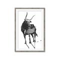 Picture of Black Cariboo _GroupedProduct_Rectangle_Portrait_Framed_Matted_