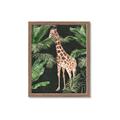 Picture of Giraffe In The Jungle _GroupedProduct_Rectangle_Portrait_Framed_Matted_