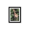 Picture of Giraffe In The Jungle _GroupedProduct_Rectangle_Portrait_Framed_Matted_