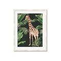 Picture of Giraffe In The Jungle _GroupedProduct_Rectangle_Portrait_Framed_Matted_
