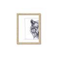 Picture of Half Face _GroupedProduct_Rectangle_Portrait_Framed_Matted_